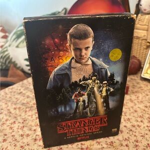 Stranger Thing Collectible VHS DVD Box Set Season 1